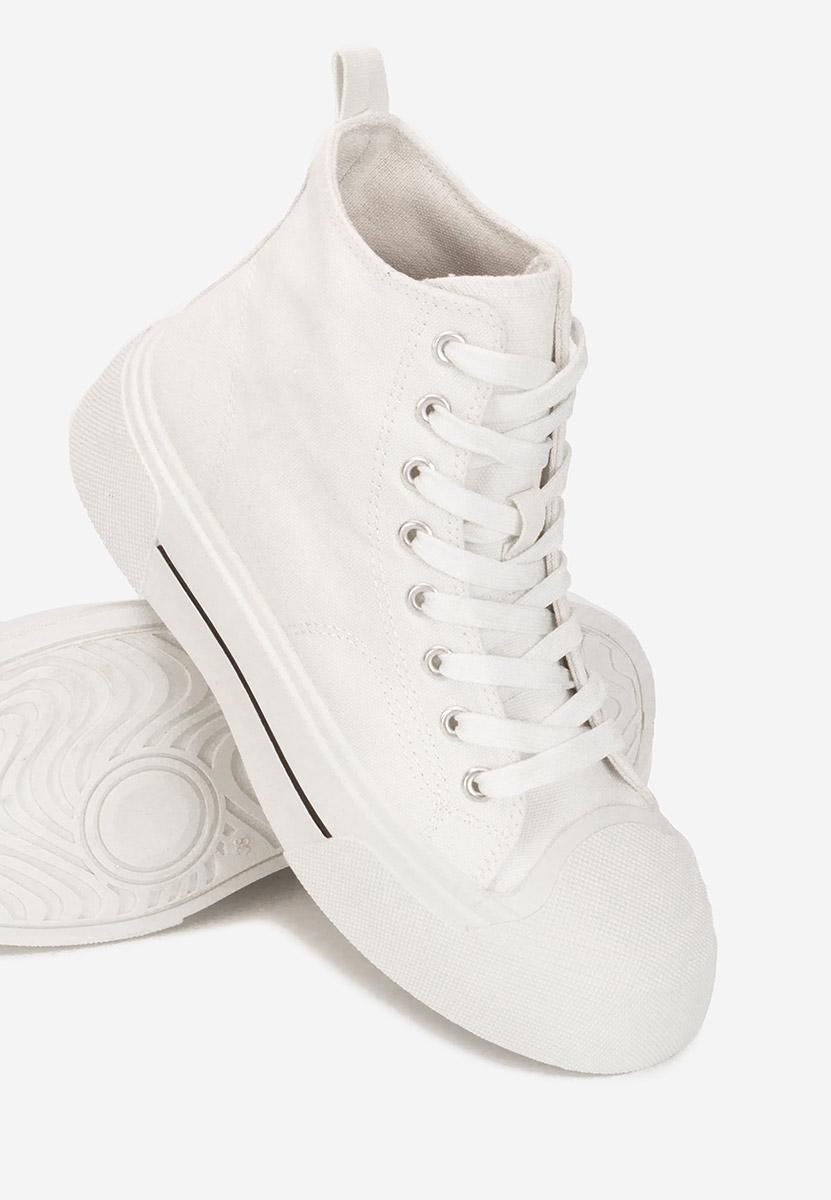 Scarpe da ginnastica High-Top Minoda bianchi