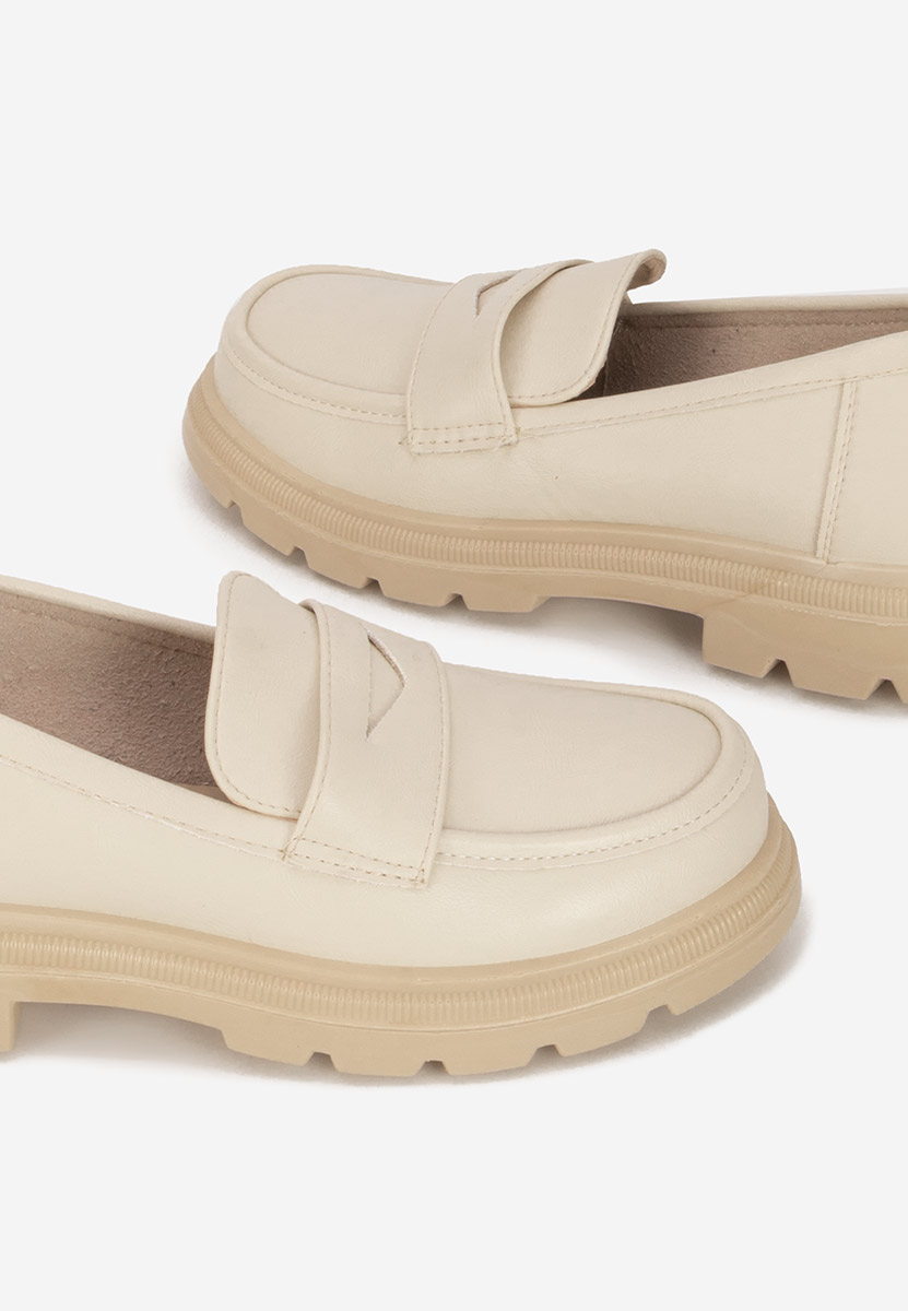 Mocassini da donna Danielia beige