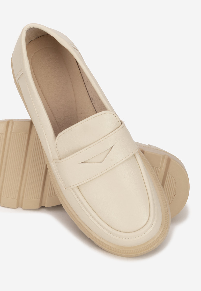 Mocassini da donna Danielia beige