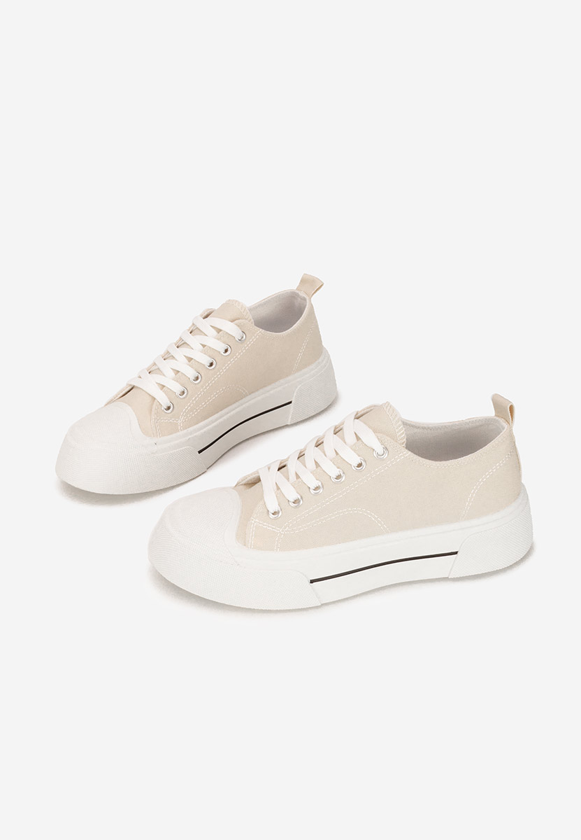 Scarpe da ginnastica donna Jessia beige