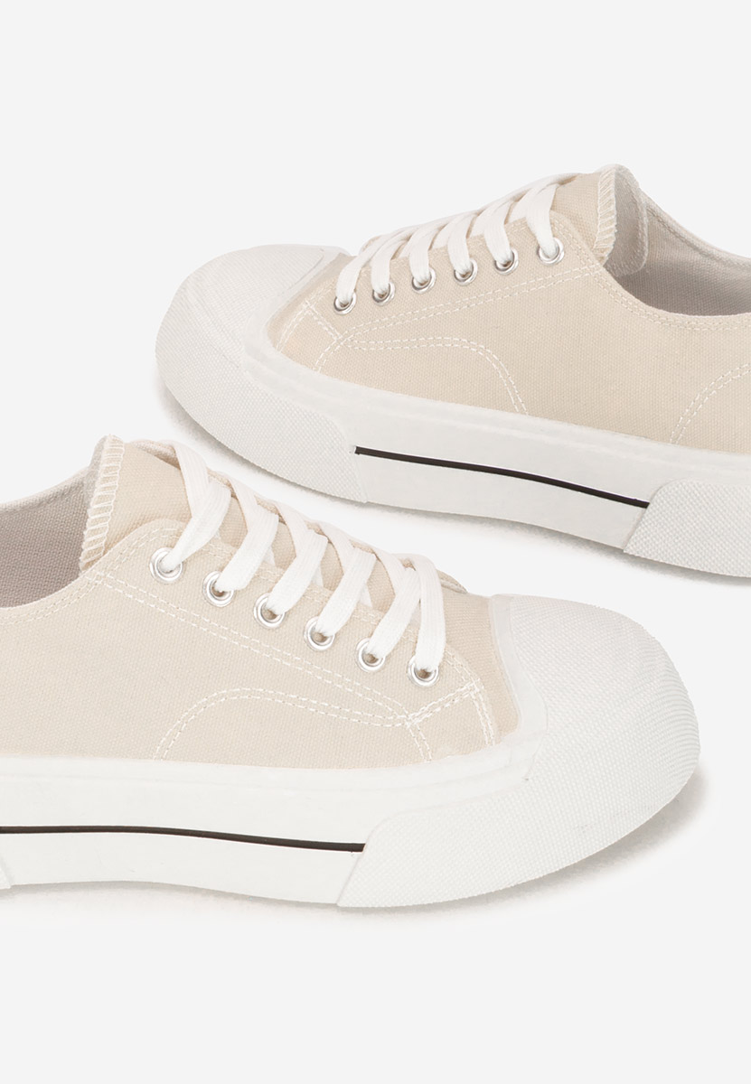 Scarpe da ginnastica donna Jessia beige