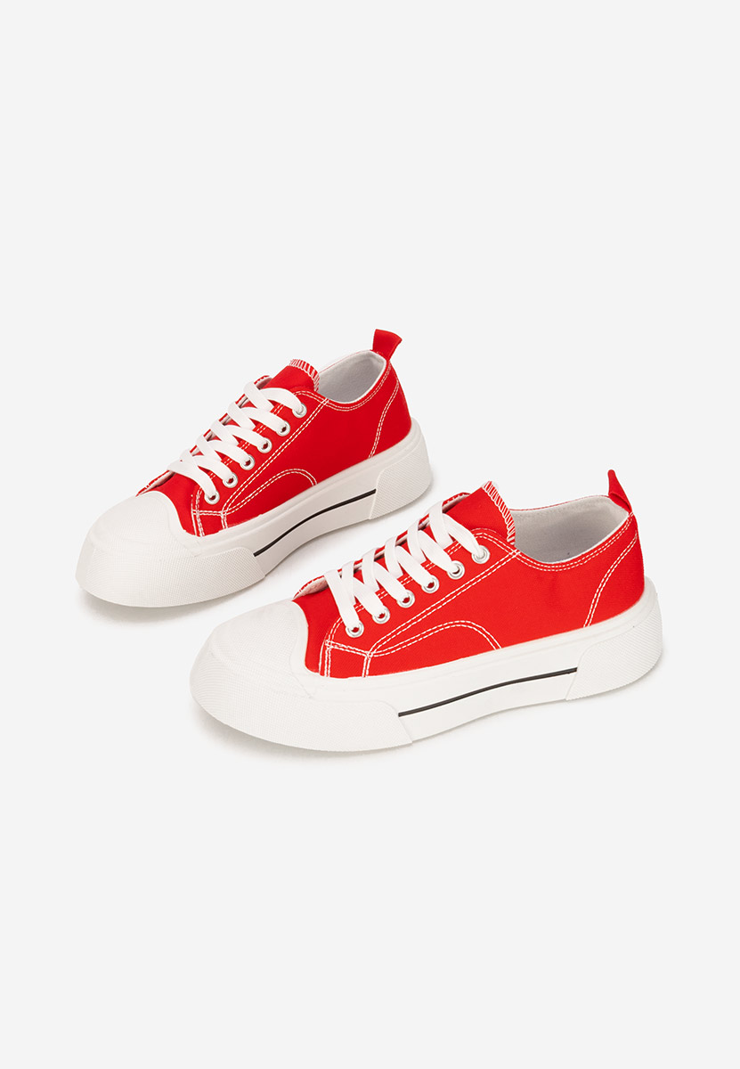 Scarpe da ginnastica donna Jessia rosso