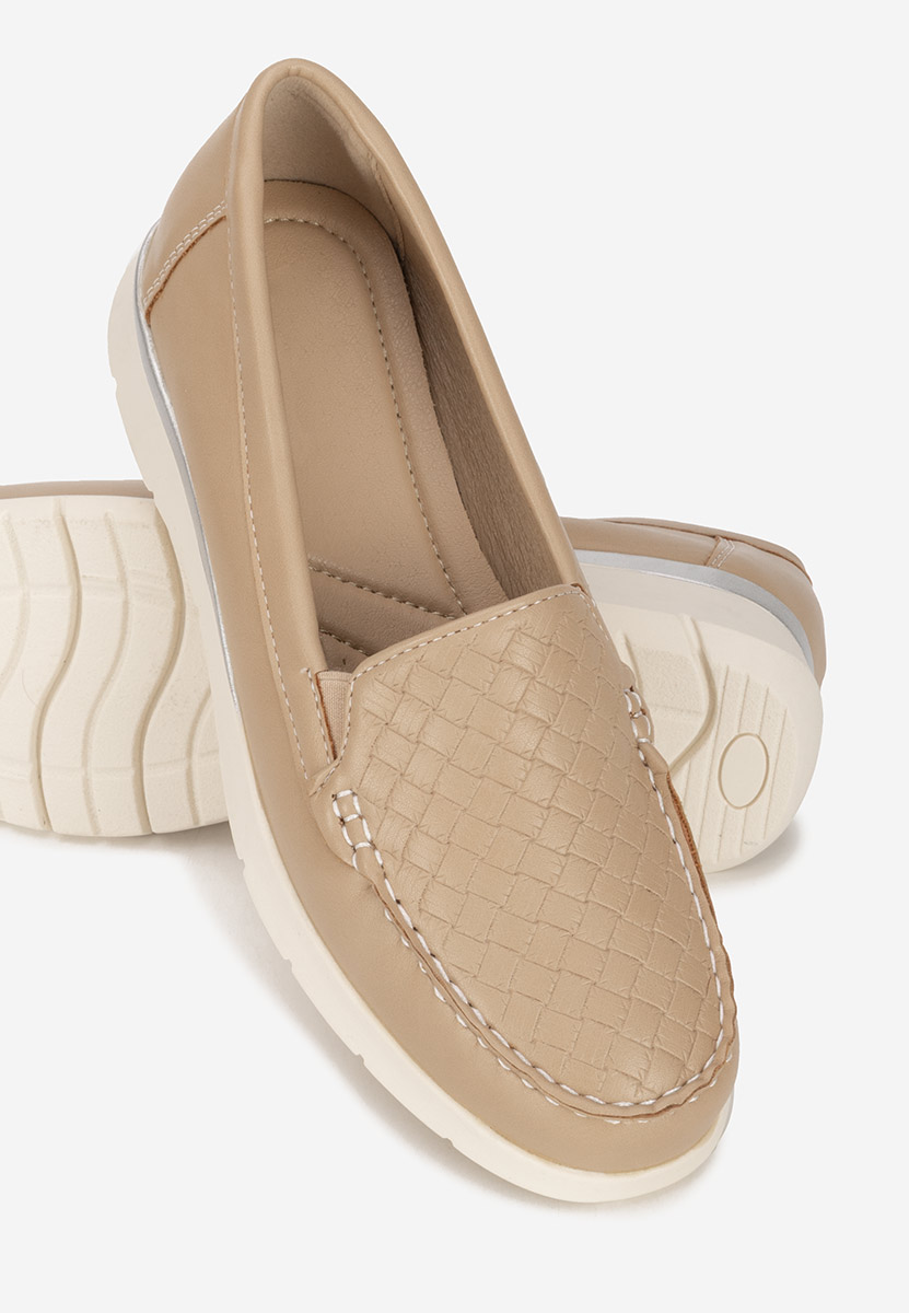 Mocassini da donna Seona V2 beige