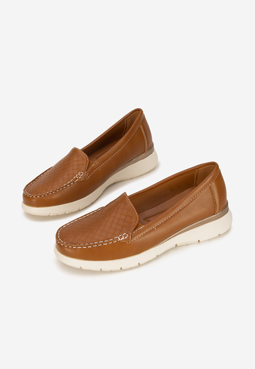 Mocassini da donna Seona camel