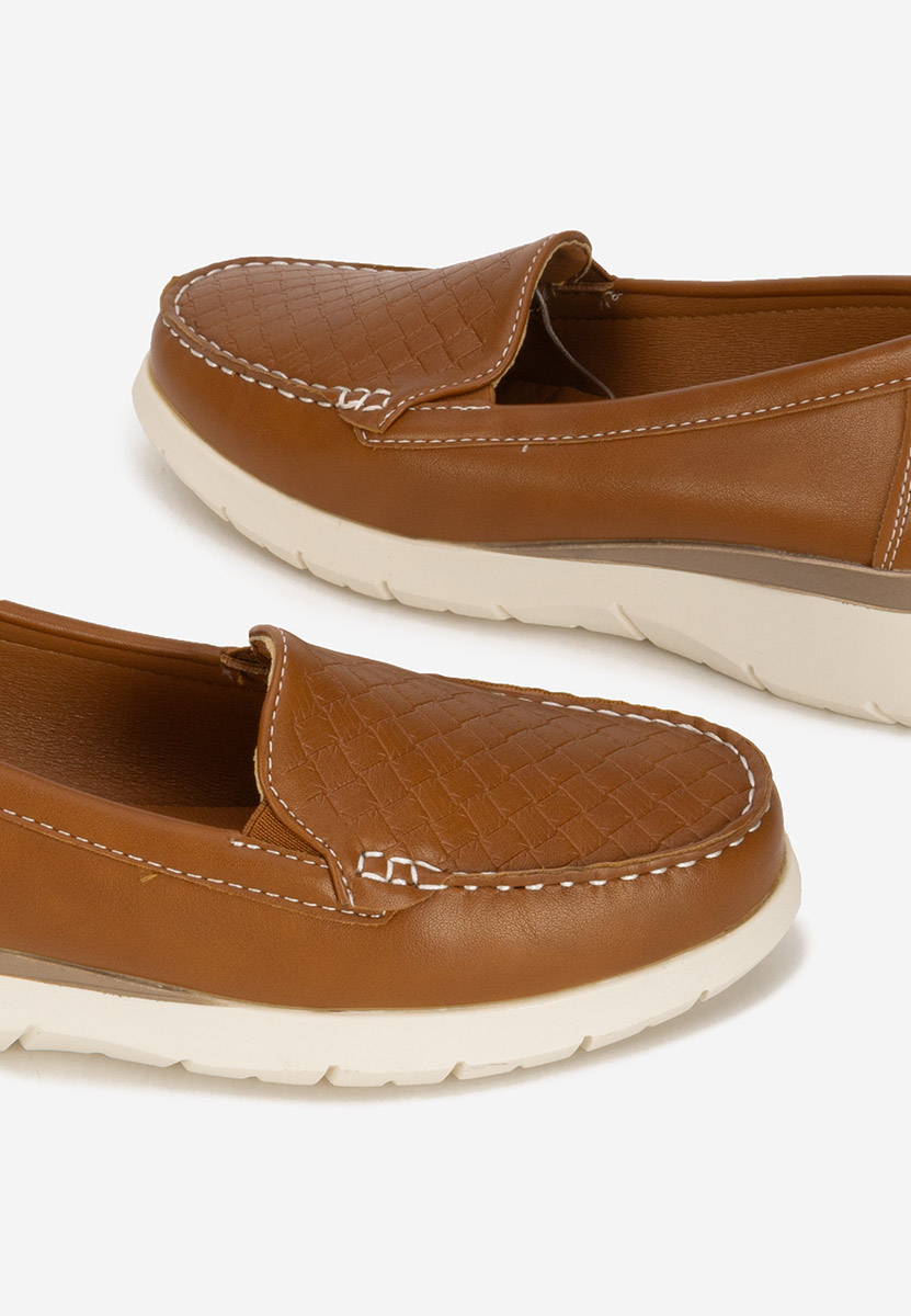 Mocassini da donna Seona camel