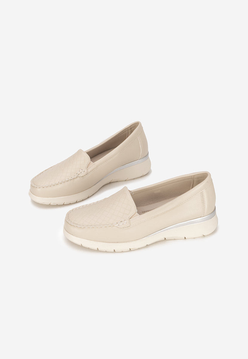 Mocassini da donna Seona beige