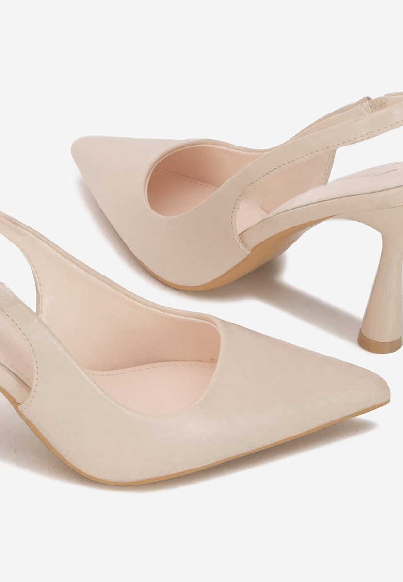 Décolleté Slingback Foxara beige