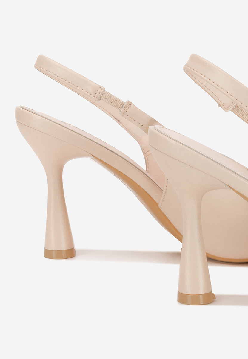 Décolleté Slingback Foxara beige