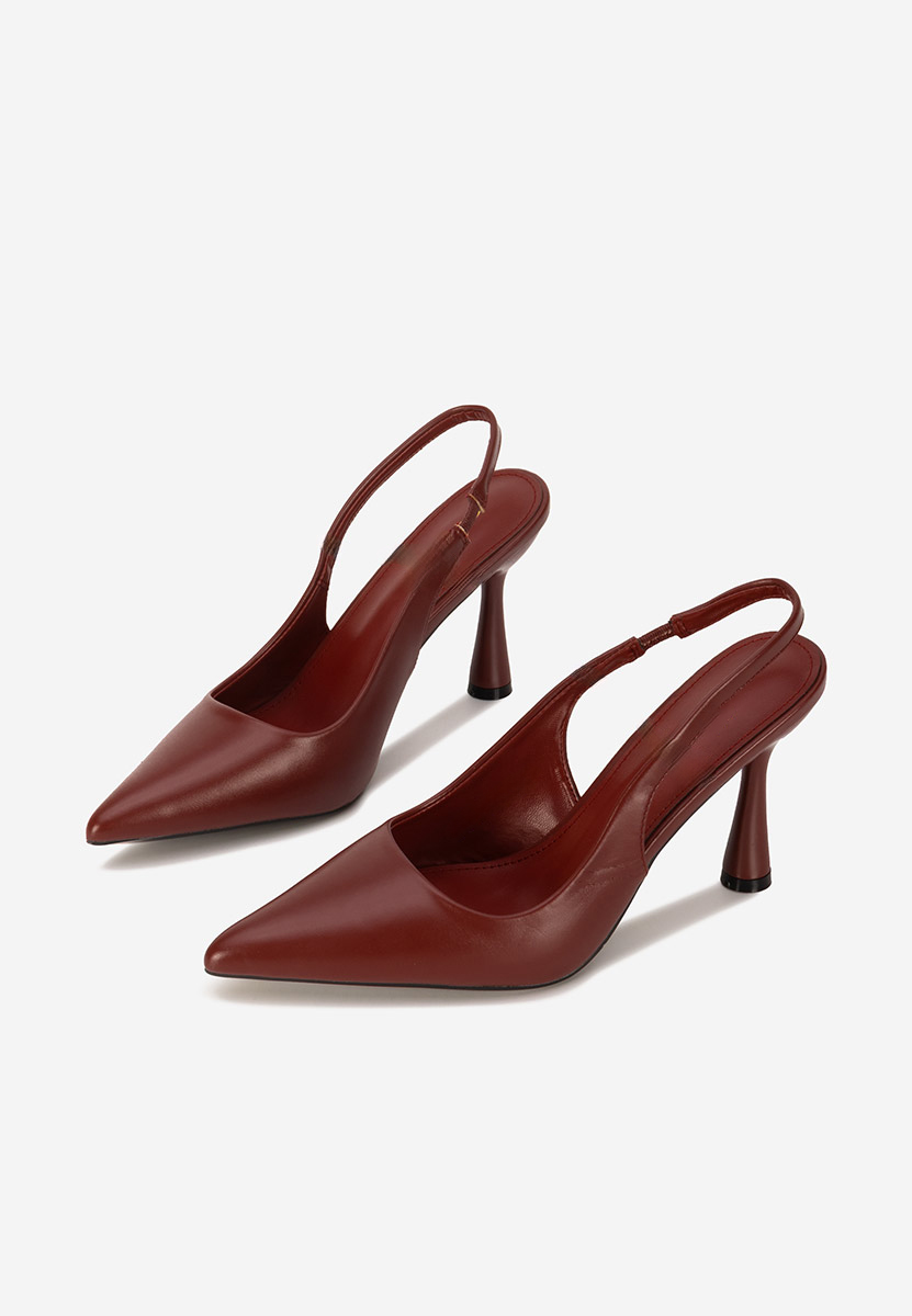 Décolleté Slingback Foxara bordo