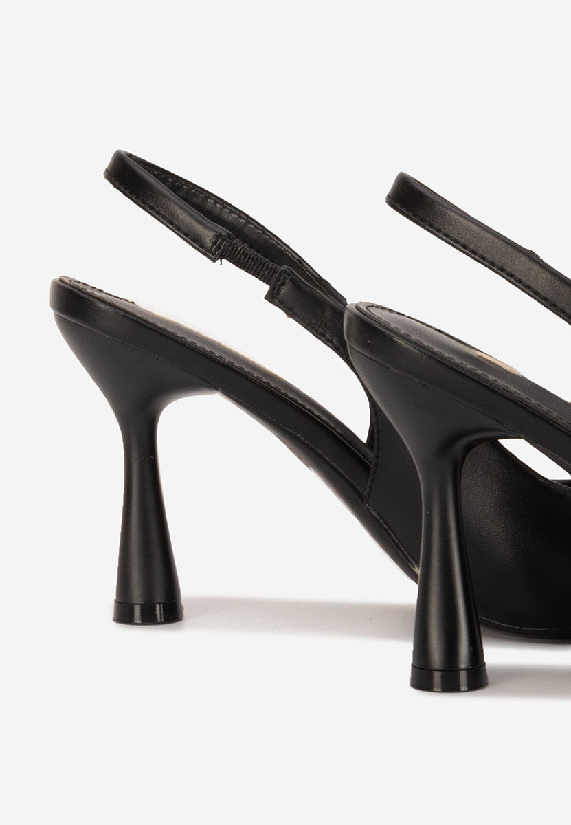 Décolleté Slingback Foxara nero