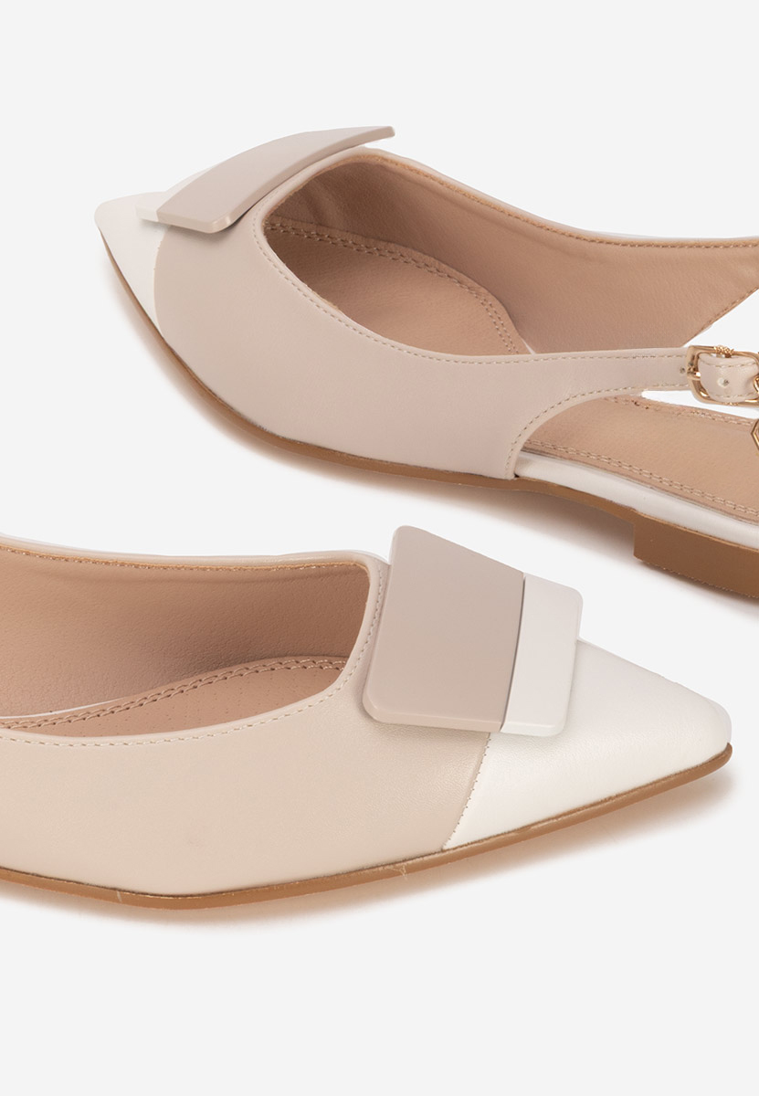 Ballerine a punta Alaida V2 beige