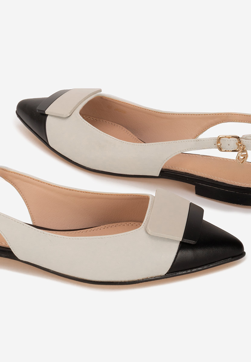 Ballerine a punta Alaida V3 beige