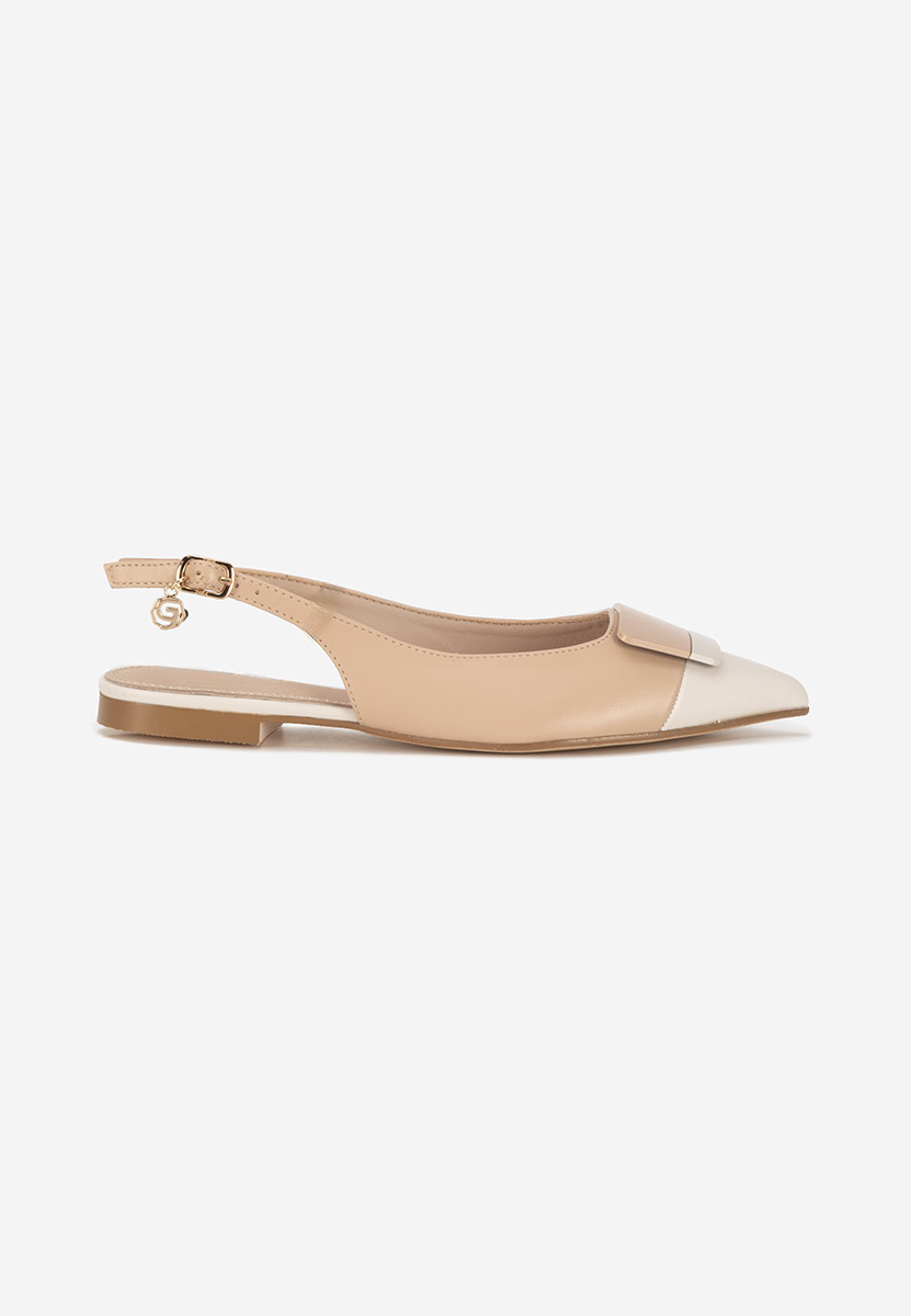Ballerine a punta Alaida V1 beige