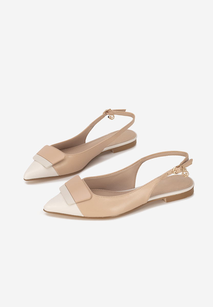 Ballerine a punta Alaida V1 beige