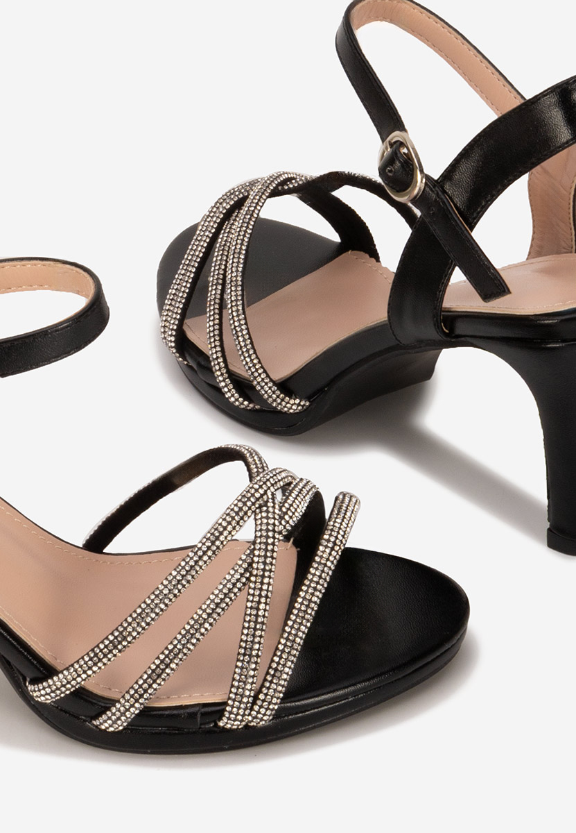 Sandali eleganti Ancela nero