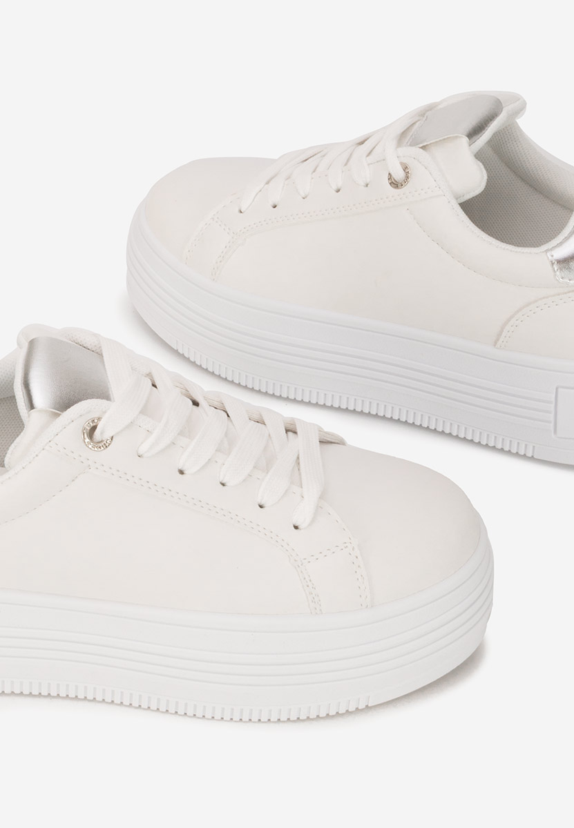 Sneakers con plateau Sidoneya V2 bianchi