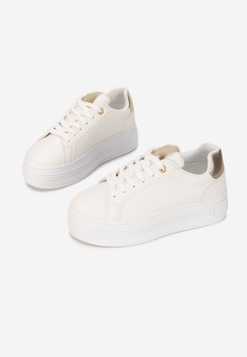 Sneakers con plateau Sidoneya V3 bianchi