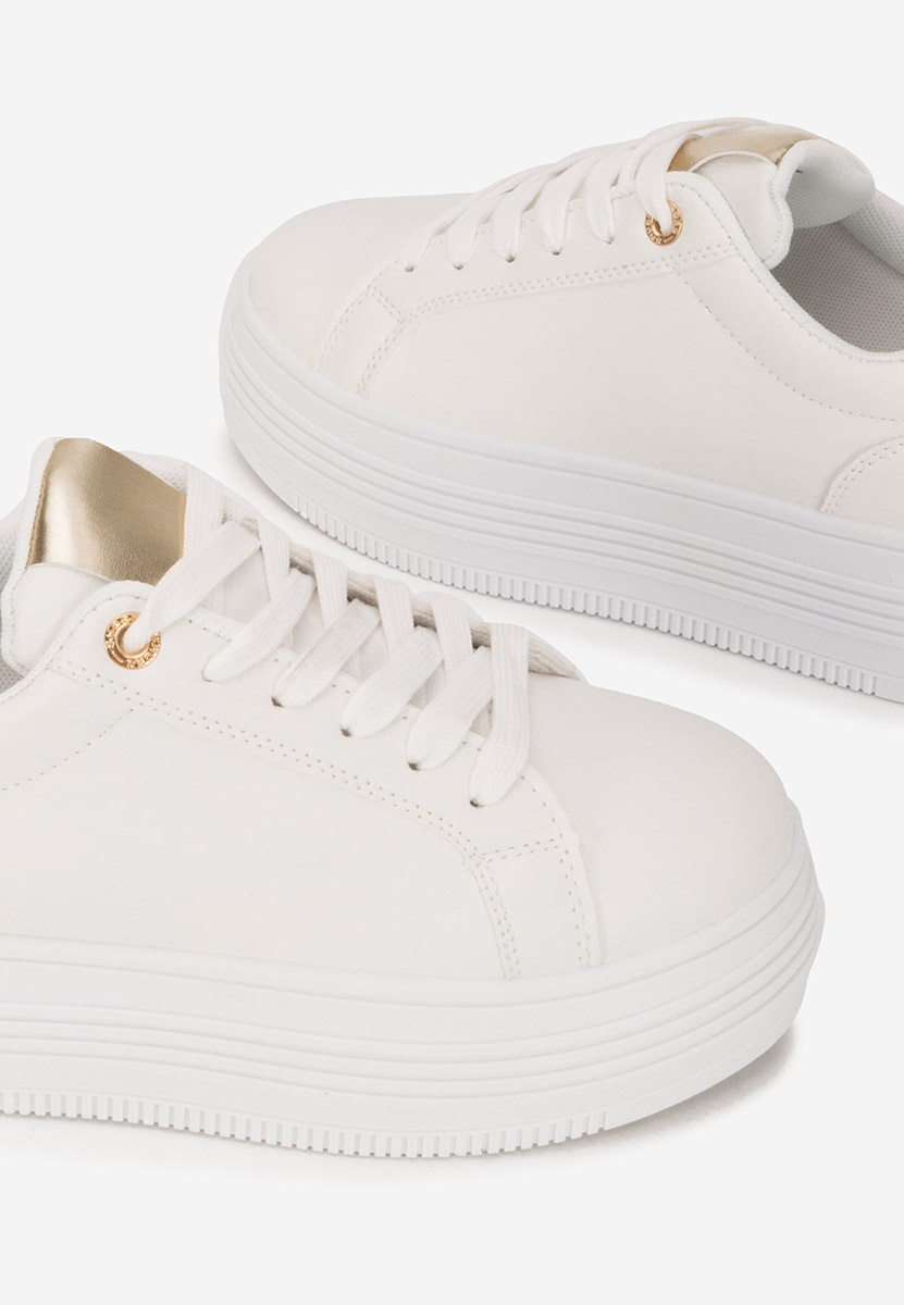 Sneakers con plateau Sidoneya V3 bianchi