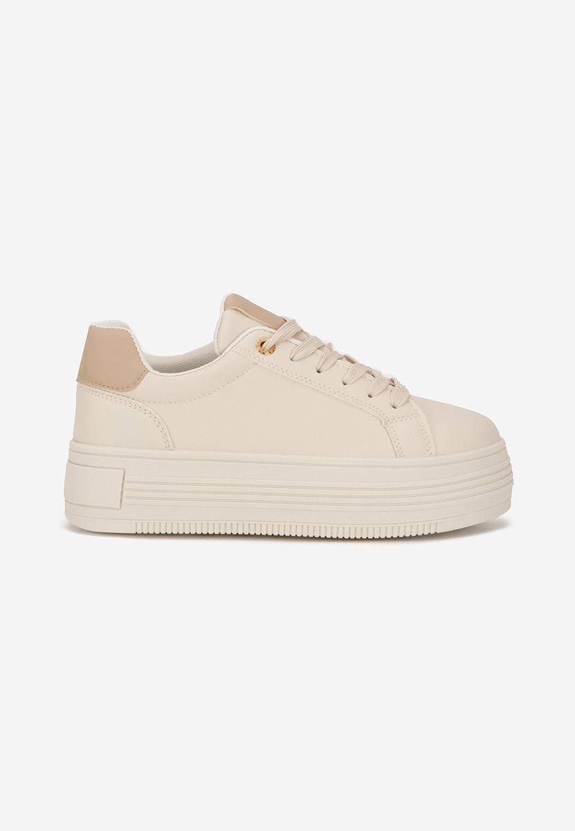 Sneakers con plateau Sidoneya beige