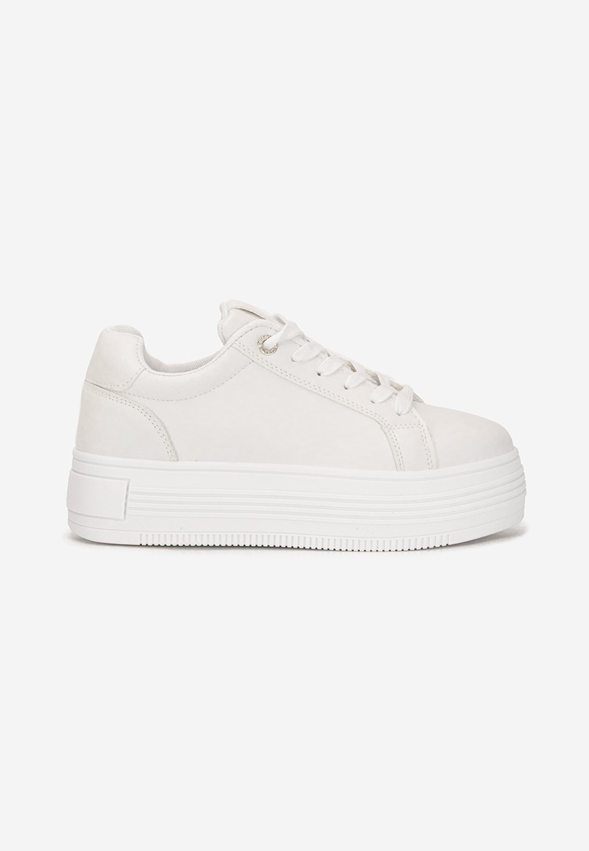Sneakers con plateau Sidoneya bianchi