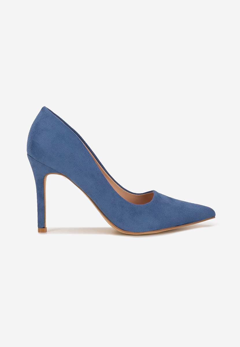 Décolleté tacco a spillo Samyla V2 blu marine