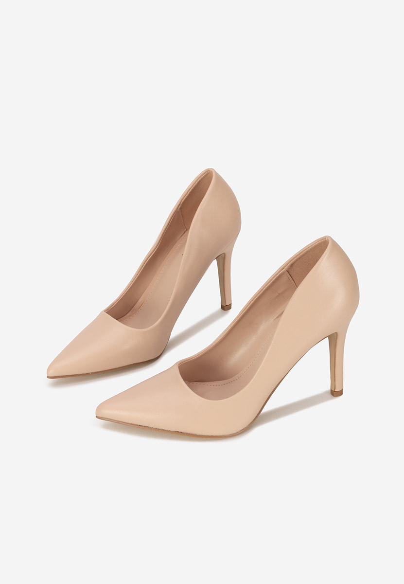 Décolleté tacco a spillo Samyla beige