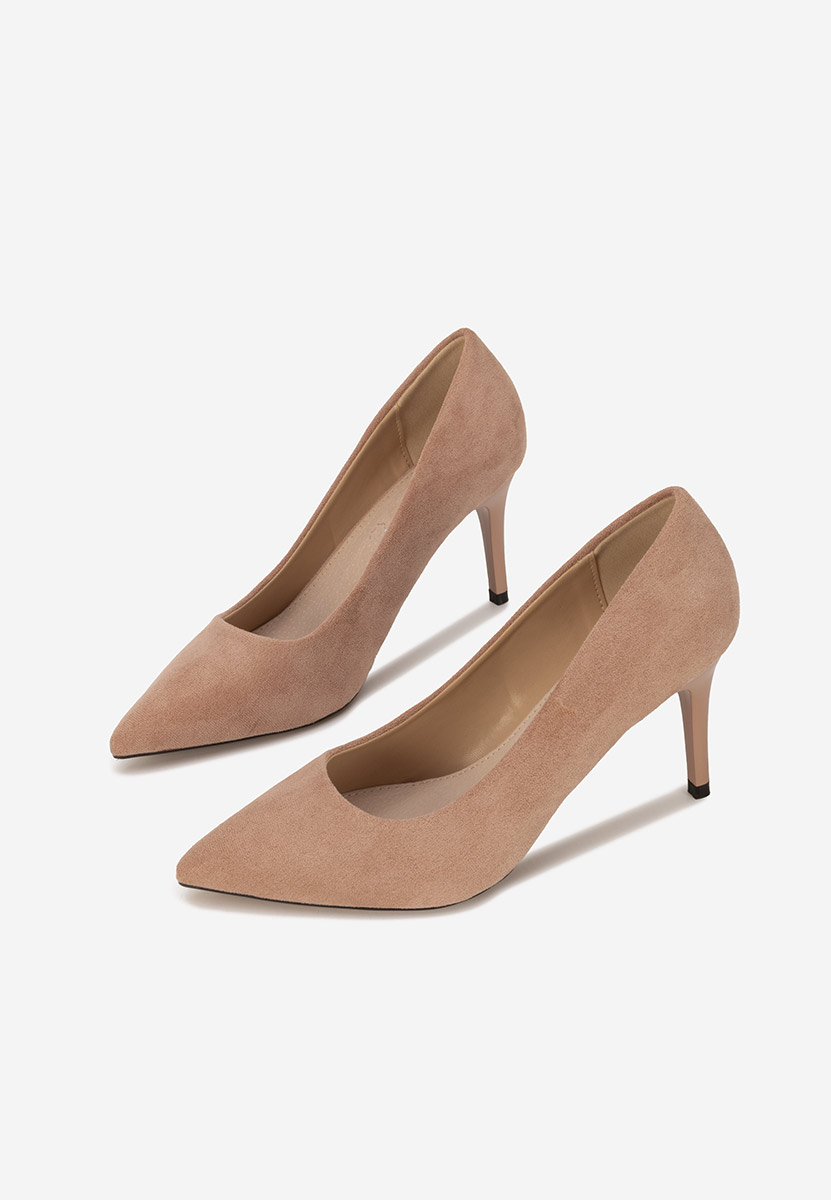 Décolleté tacco a spillo Zamirra beige