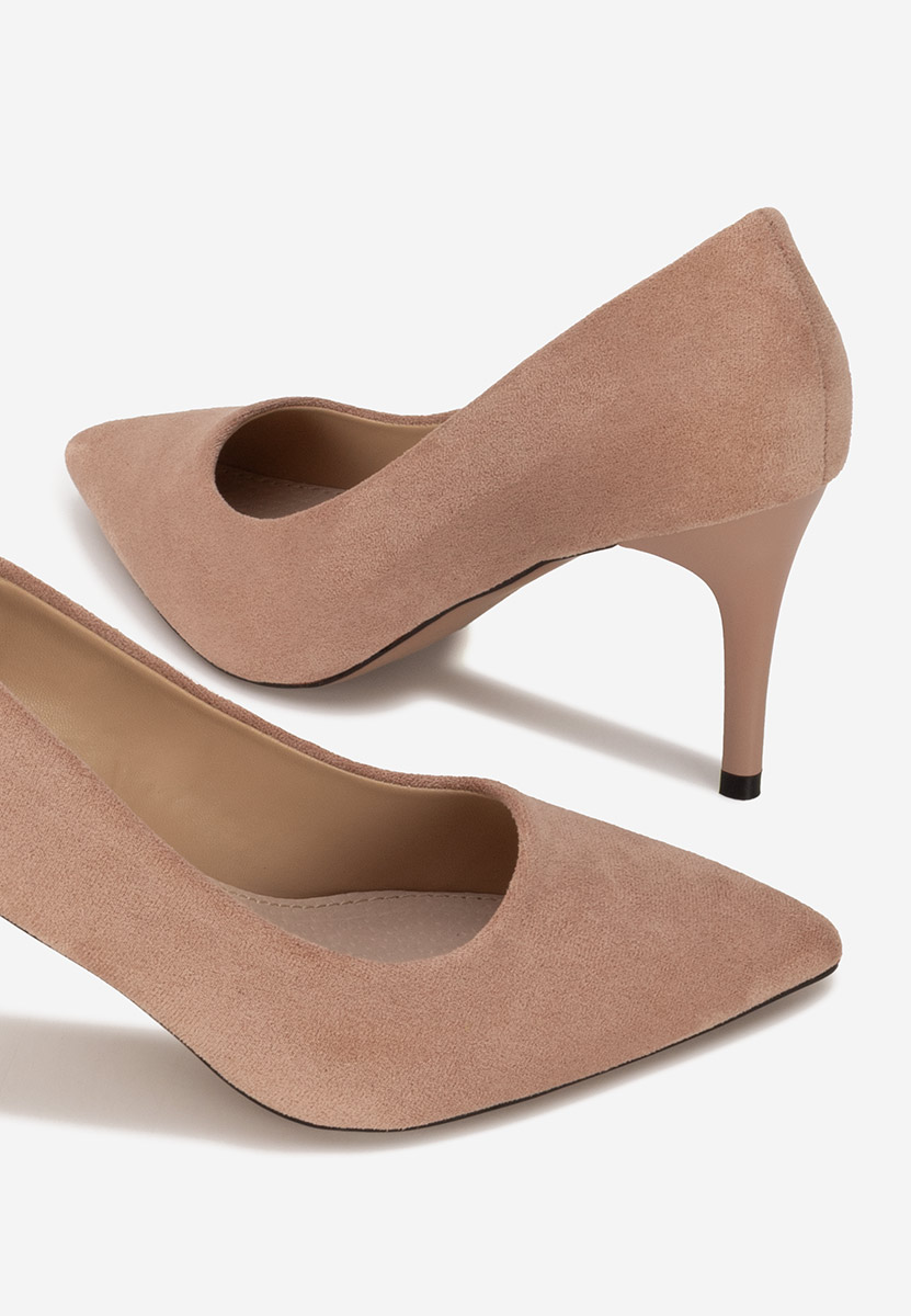 Décolleté tacco a spillo Zamirra beige