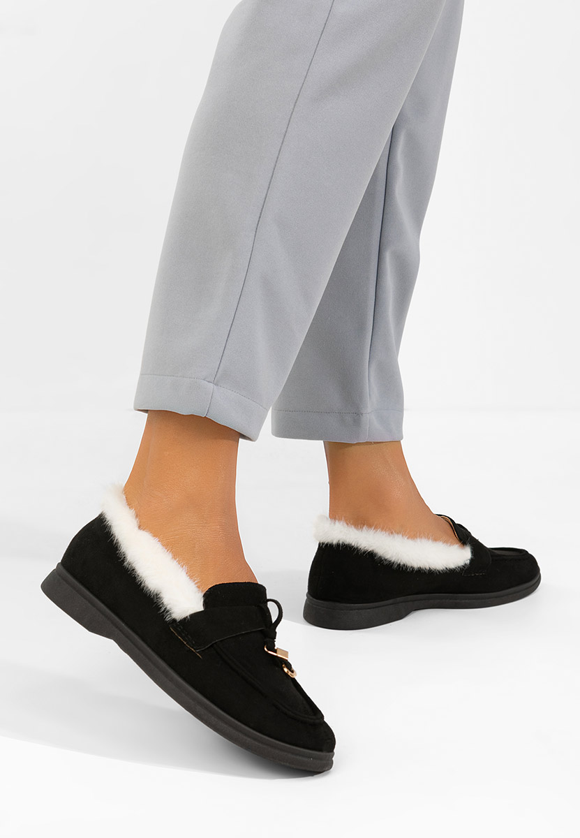 Loafers donna Semilla nero