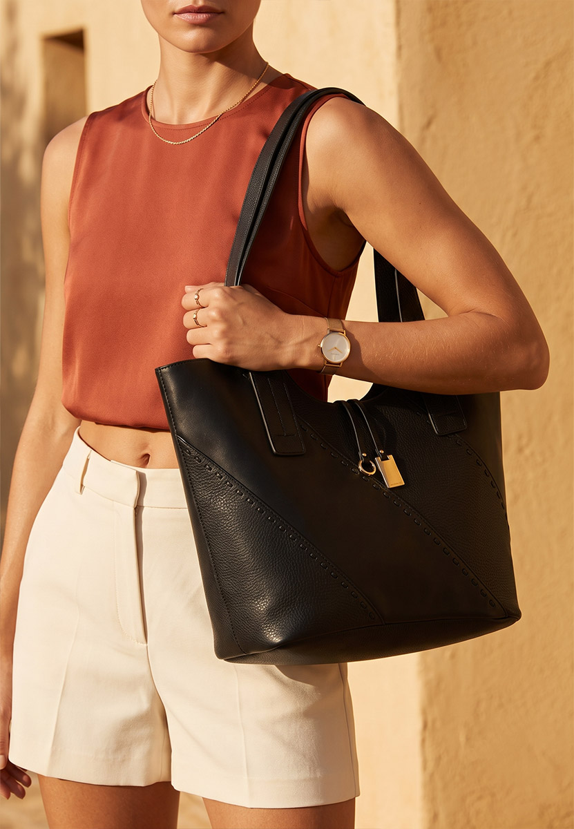 Borsa a mano Ginevria nera