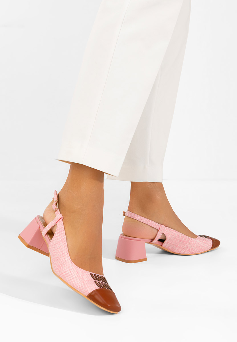 Décolleté Slingback Miryam rosa