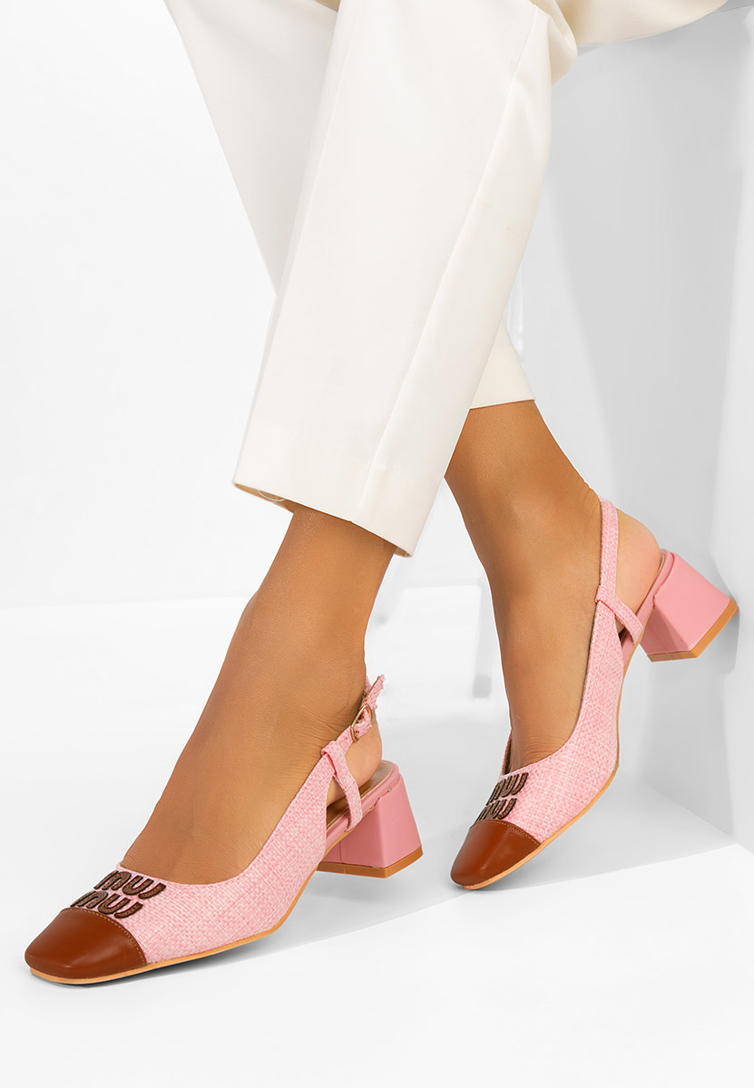 Décolleté Slingback Miryam rosa