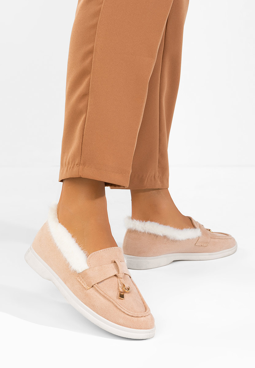 Loafers donna Semilla beige