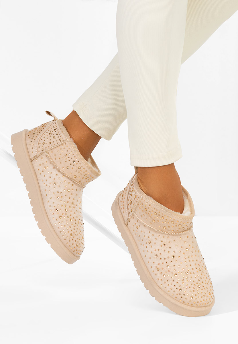 Stivali da donna Alkia beige