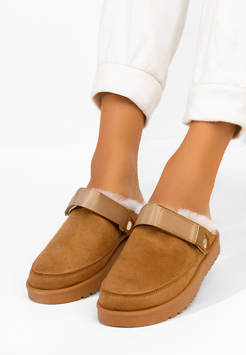 Zoccoli donna Aurivis V2 camel