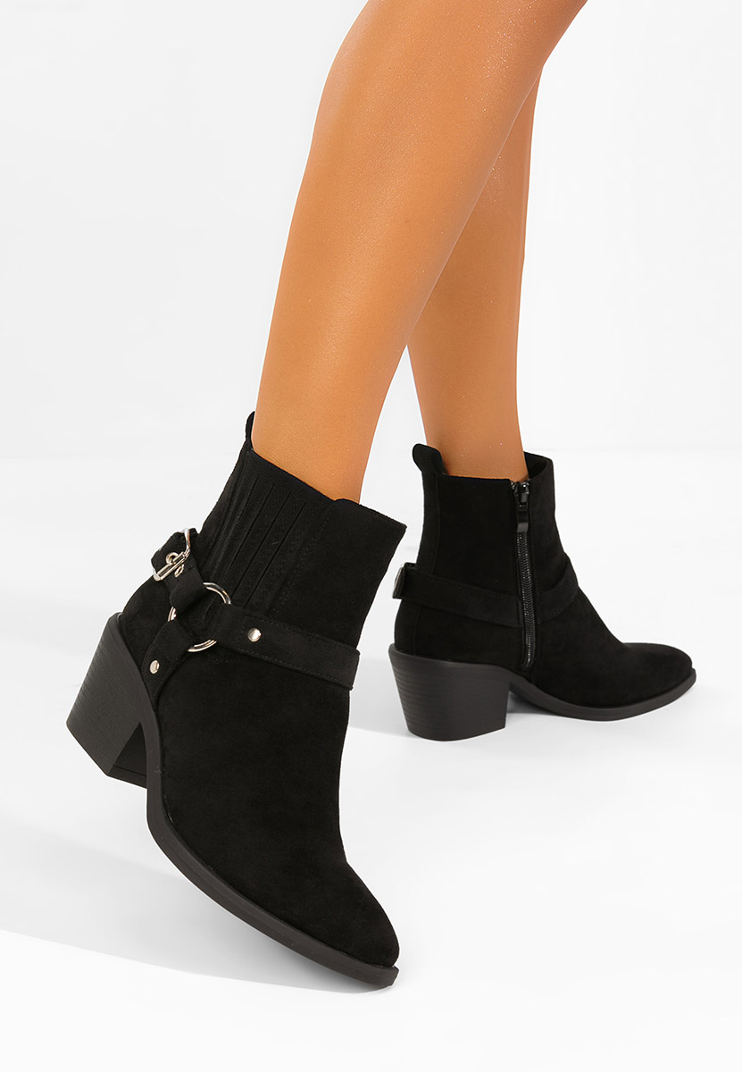 Stivaletti texani donna Frankia V2 nero