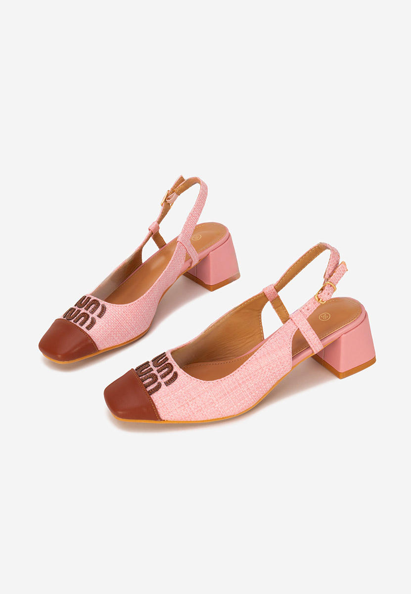 Décolleté Slingback Miryam rosa