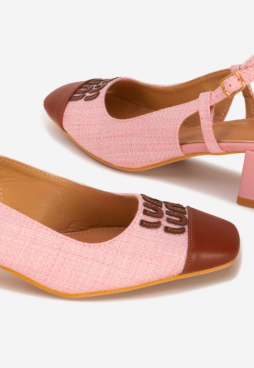 Décolleté Slingback Miryam rosa