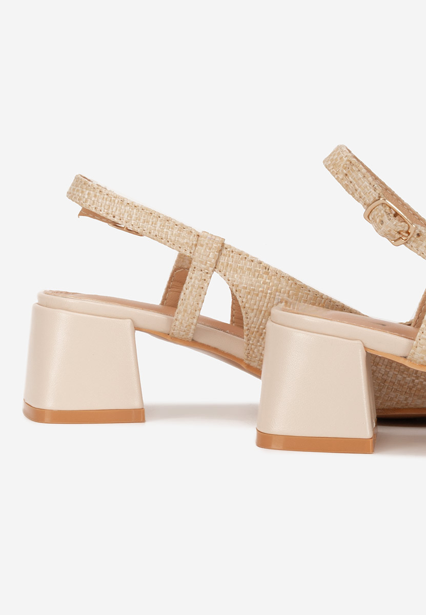 Décolleté Slingback Miryam beige