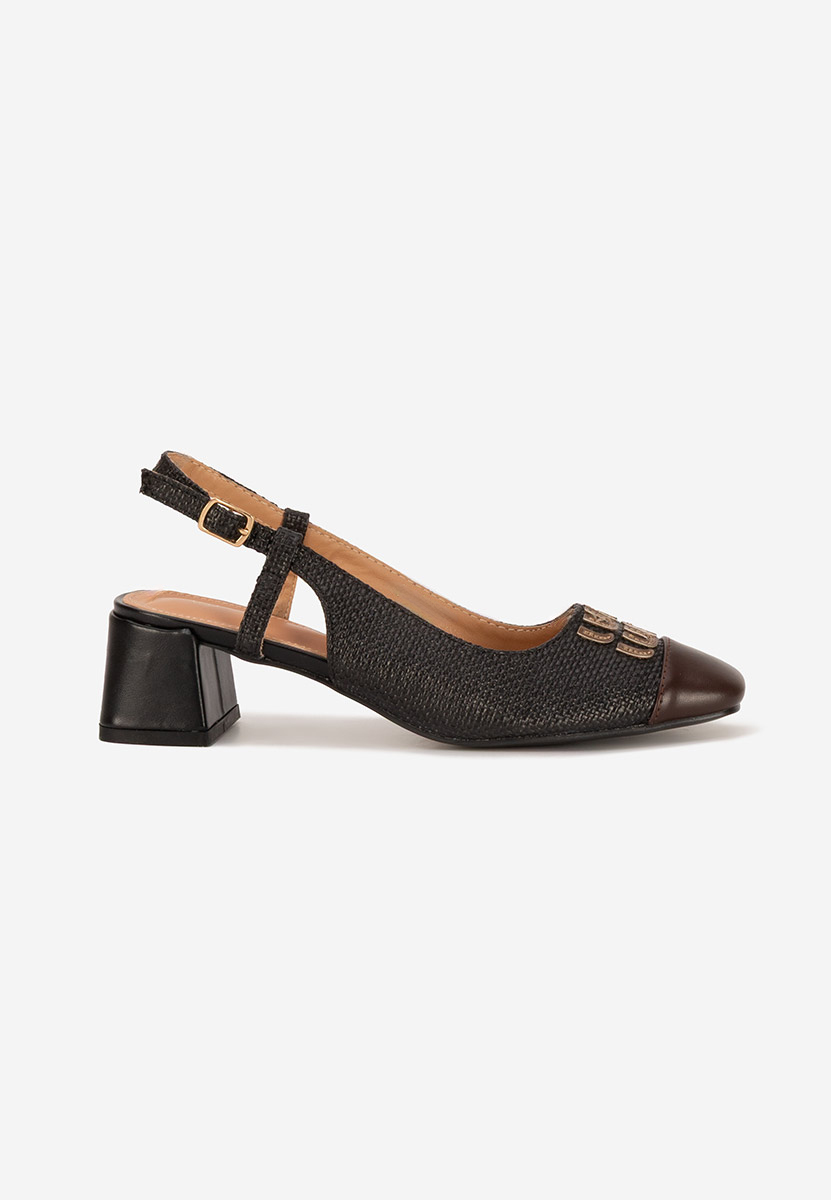 Décolleté Slingback Miryam nero