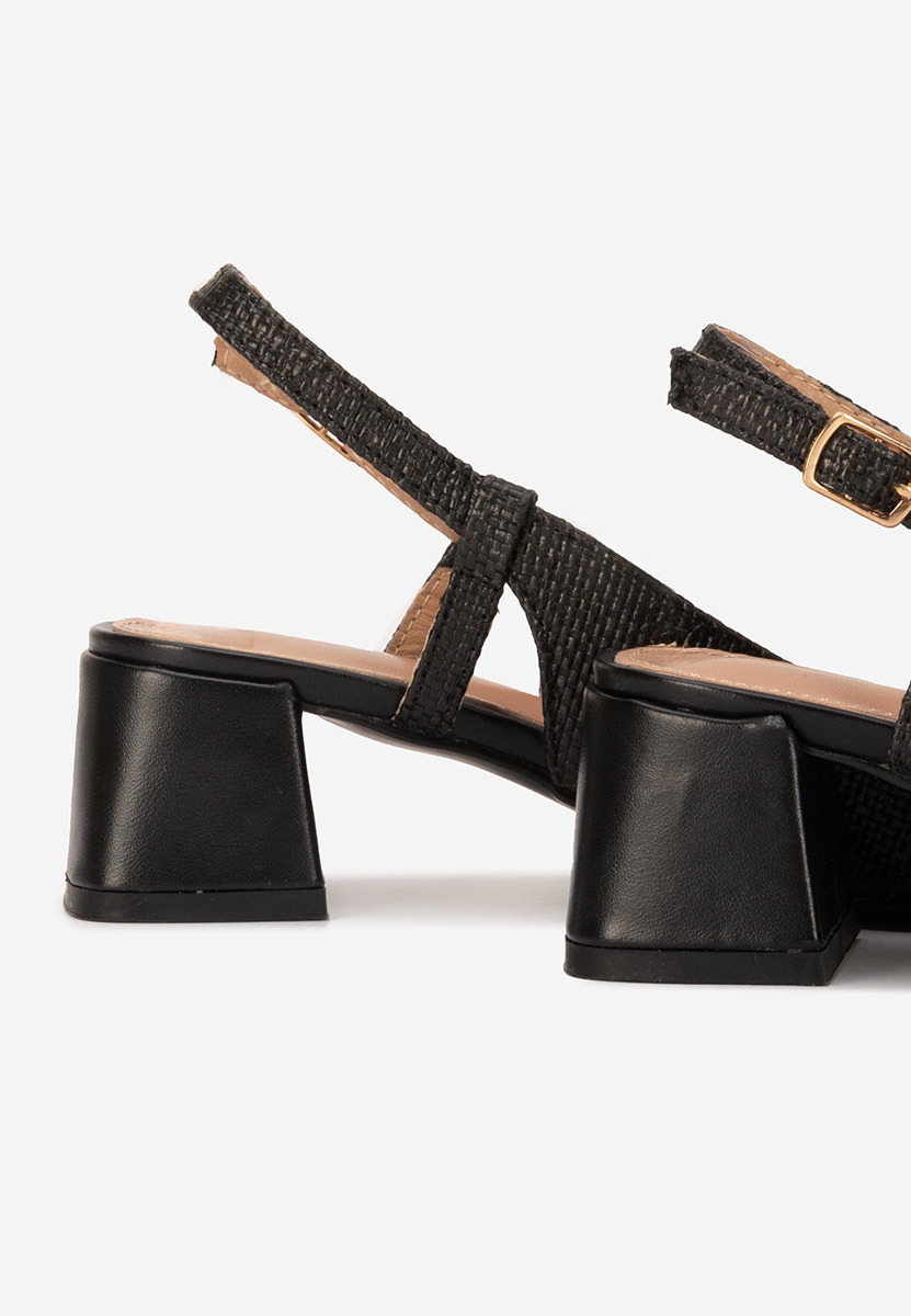 Décolleté Slingback Miryam nero