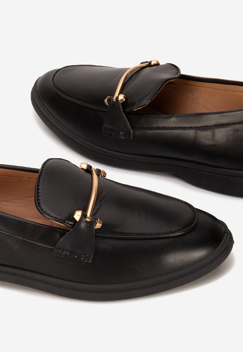 Loafers donna Sevalia nero
