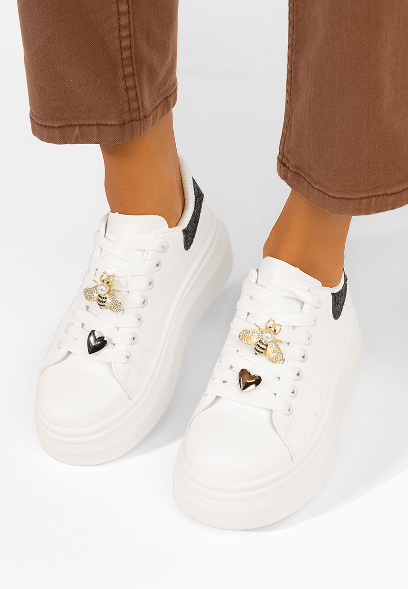 Sneakers con plateau Medelia V4 bianchi