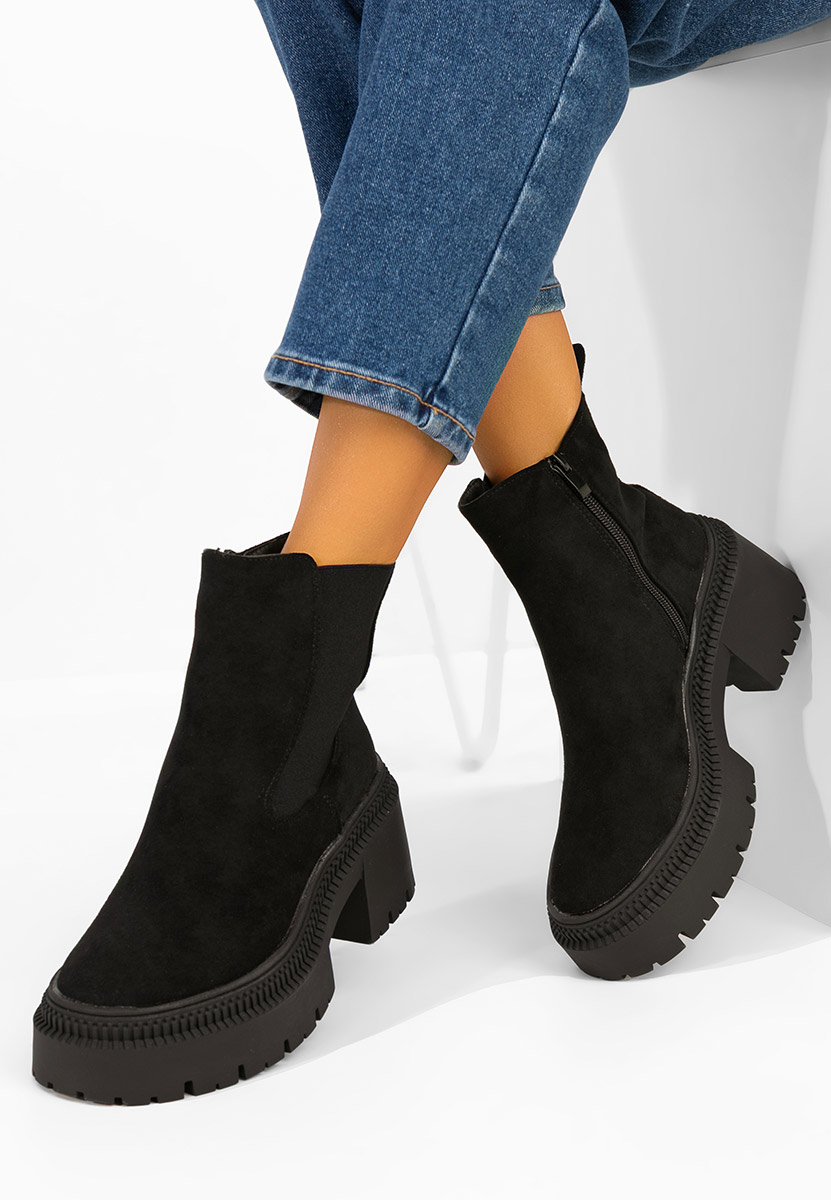 Stivaletto chelsea donna Mabelia nero