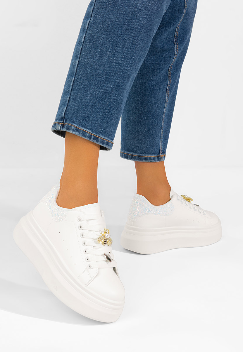 Sneakers con plateau Medelia bianchi