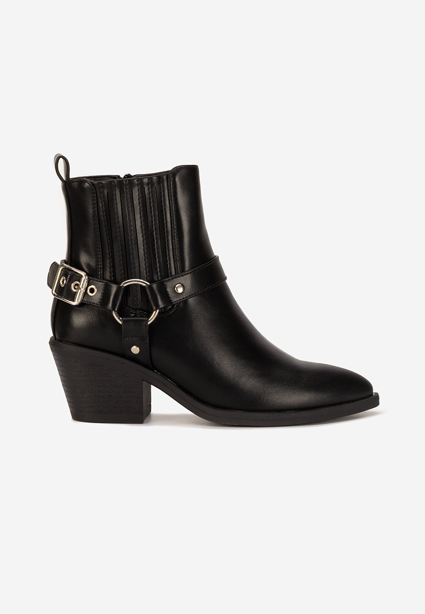 Stivaletti texani donna Frankia nero
