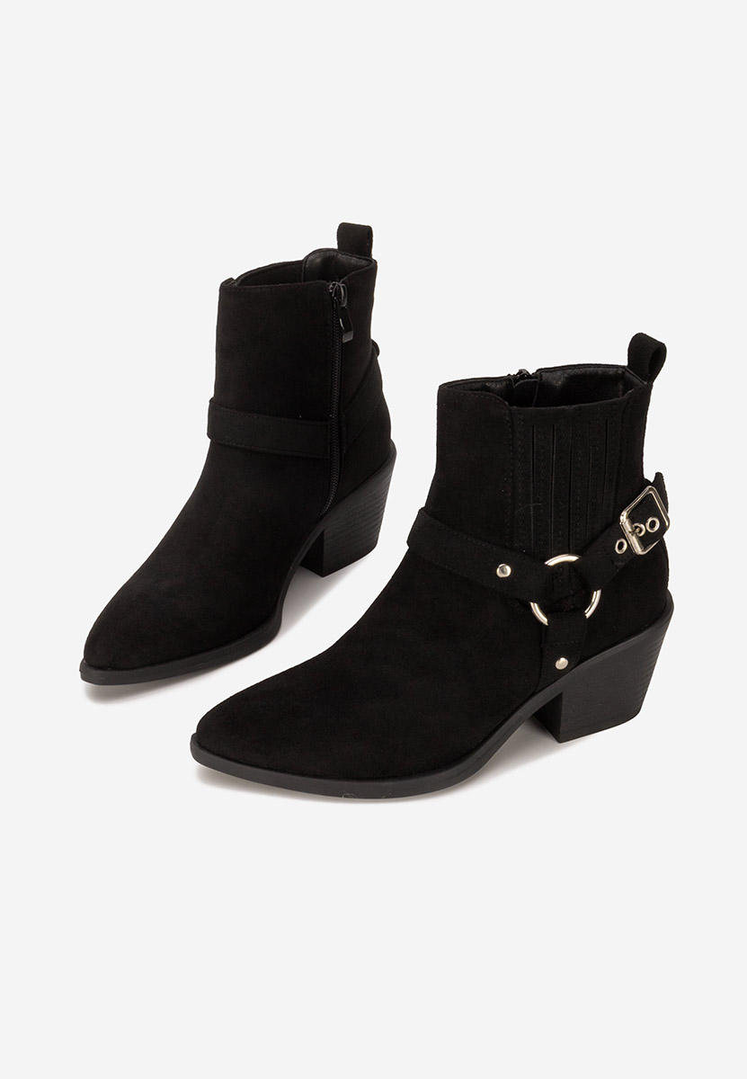 Stivaletti texani donna Frankia V2 nero