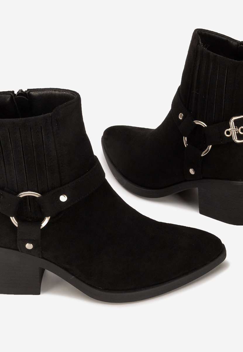 Stivaletti texani donna Frankia V2 nero