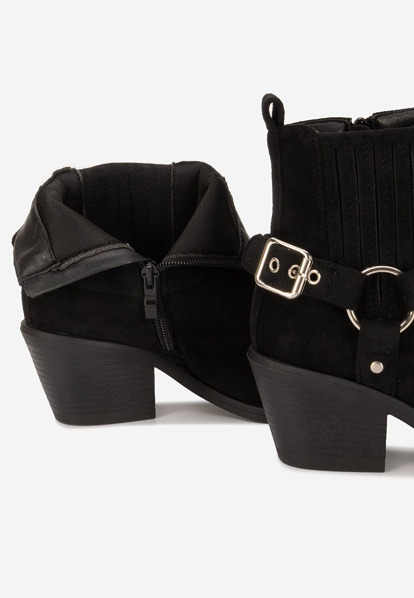 Stivaletti texani donna Frankia V2 nero