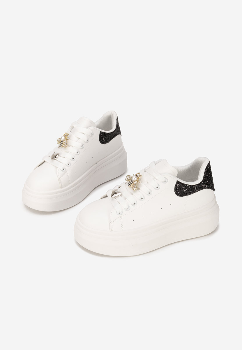 Sneakers con plateau Medelia V4 bianchi